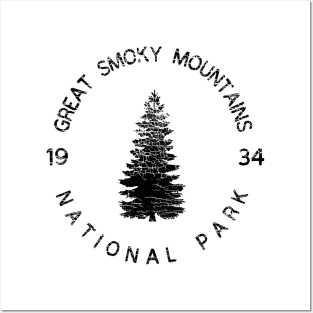 Great Smoky Mountains National Park USA Adventure Posters and Art